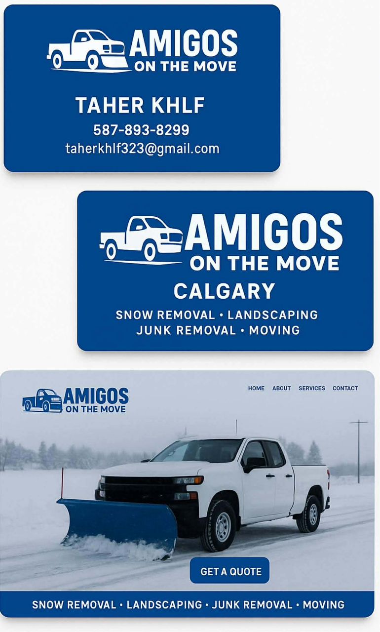Professional moving truck